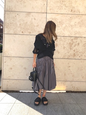 ともみさん（レディース・158cm）の夏コーディネート