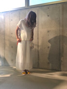 ともみさん（レディース・158cm）の夏コーディネート