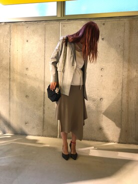 ともみさん（レディース・158cm）の秋コーディネート