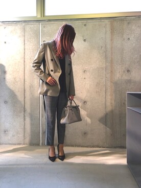 ともみさん（レディース・158cm）の秋コーディネート