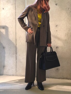 ともみさん（レディース・158cm）の秋コーディネート