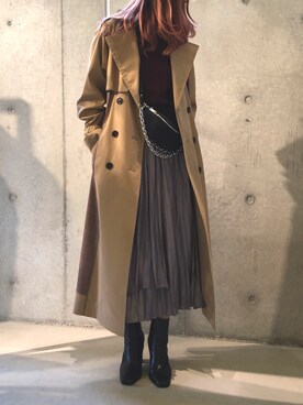 ともみさん（レディース・158cm）の秋コーディネート