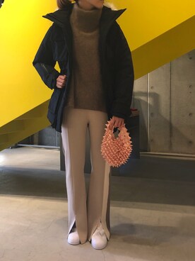 ともみさん（レディース・158cm）の冬コーディネート