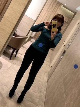 「MURUA（ムルーア）のアイテム」を使った、えるたろ☆さん（レディース・158cm・40代）の冬コーディネート