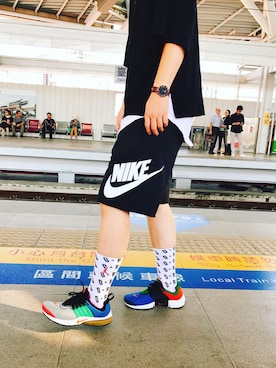 「travel」｜「アイテム（カーゴパンツ）」を使った、Josephさん（メンズ・171cm）の夏コーディネート