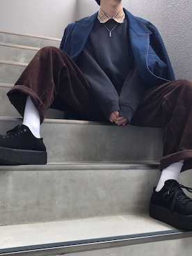 「平成最後のWEARISTAセンバツ」｜「アイテム（デニムジャケット）」を使った、Ritaさん（メンズ・170cm）の春コーディネート