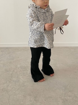 「baby ampersand（ベビーアンパサンド）のアイテム」を使った、Miiiさん（キッズ・80cm）の冬コーディネート