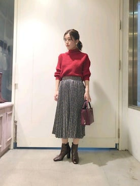 bayashiさん（レディース・158cm）の冬コーディネート