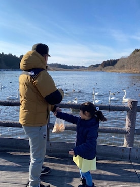 「ザノースフェイス」｜トドリゲスさん（メンズ・178cm）の冬コーディネート