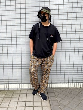 「doublet（ダブレット）のアイテム（Tシャツ/カットソー）」を使った、yoshiaarさん（メンズ・181cm）の春コーディネート