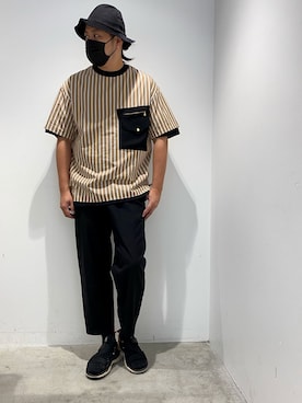 「STUSSY（ステューシー）のアイテム」を使った、yoshiaarさん（メンズ・181cm）の春コーディネート