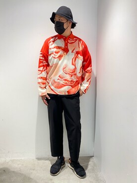 「JW Anderson（ジェイダブリューアンダーソン）のアイテム」を使った、yoshiaarさん（メンズ・181cm）の春コーディネート
