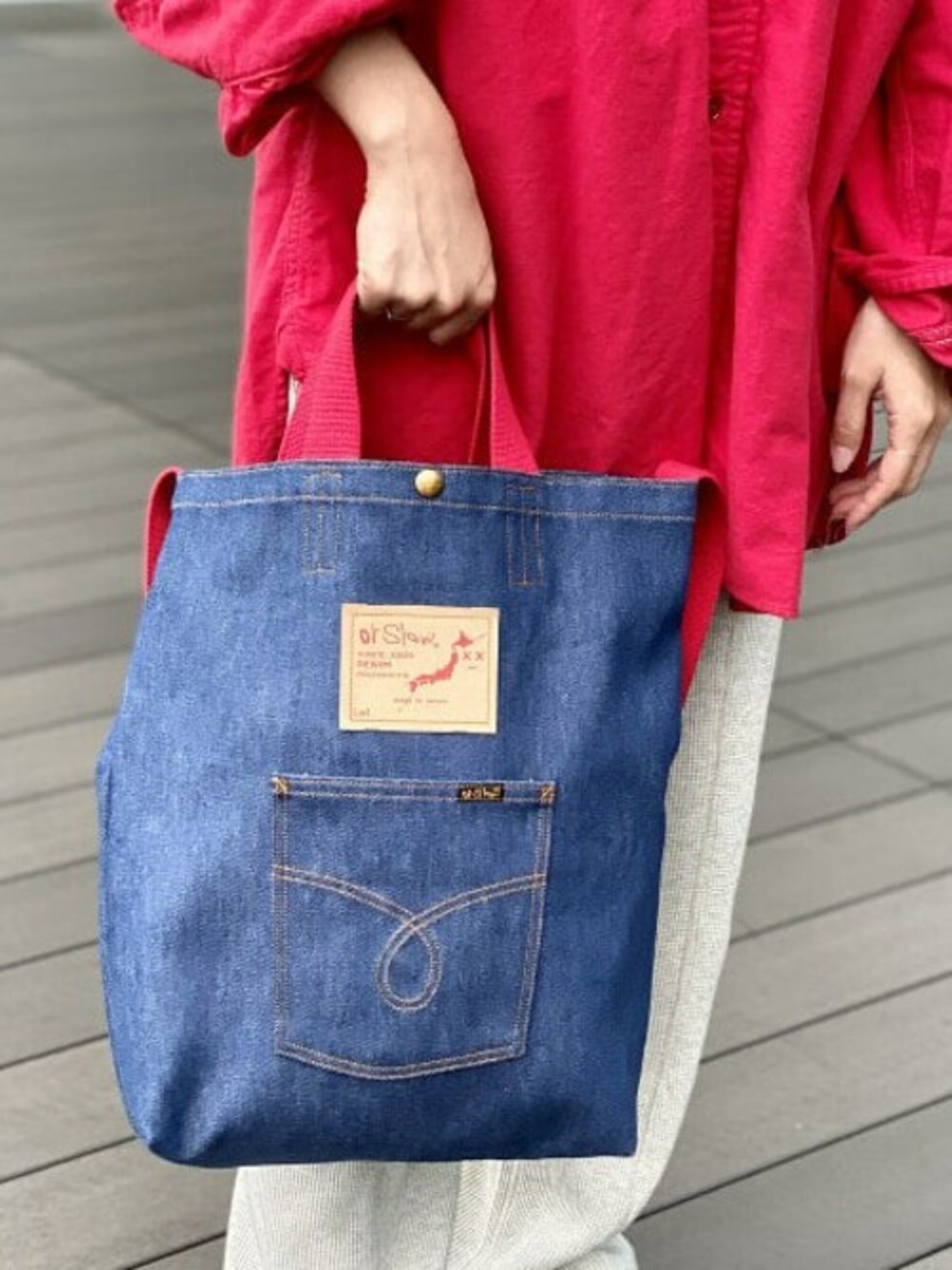 BEAMS BOY（ビームスボーイ）の「orSlow × BEAMS BOY / 別注 RED