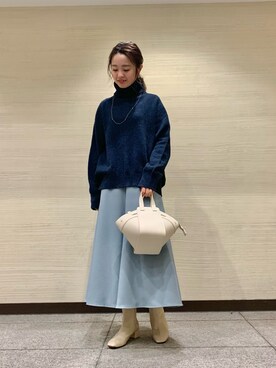 Mizuhoさん（レディース・157cm）の冬コーディネート