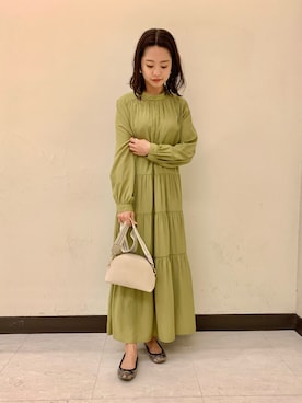 Mizuhoさん（レディース・158cm）の冬コーディネート