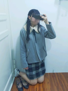 Qianさん（レディース・163cm）の冬コーディネート