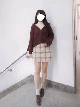 Qianさん（レディース・163cm）の冬コーディネート