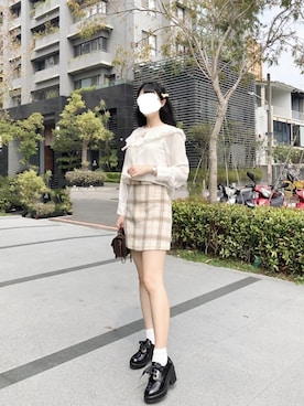 Qianさん(レディース・163cm)の春コーディネート