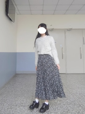 Qianさん（レディース・163cm）の春コーディネート