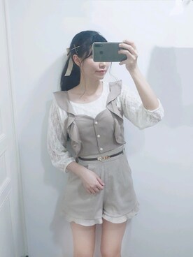 Qianさん(レディース・163cm)の春コーディネート
