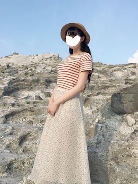 Qianさん（レディース・163cm）の夏コーディネート