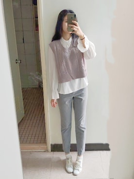 Qianさん(レディース・163cm)の冬コーディネート