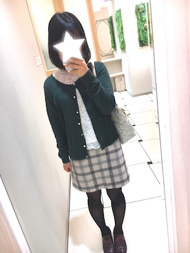 「資生堂インテグレートプレゼンツ 秋服×「#コク色シャドウ」でいい女になろうキャンペーン（シセイドウインテグレート）のアイテム」を使った、yahさん（レディース・159cm）の秋コーディネート