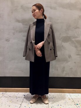齋藤 真衣さん(レディース・153cm)の秋コーディネート