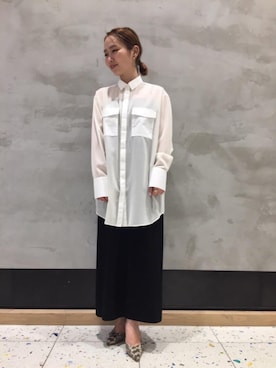 齋藤 真衣さん（レディース・153cm）の秋コーディネート