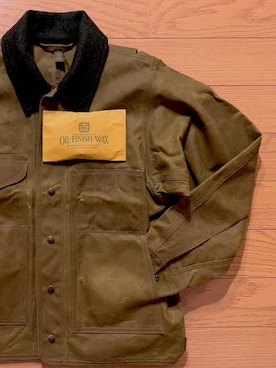 「FILSON（フィルソン）のアイテム（その他アウター）」を使った、shoheiさん（メンズ・181cm）の冬コーディネート