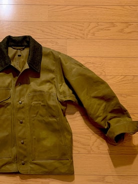 「FILSON（フィルソン）のアイテム（その他アウター）」を使った、shoheiさん（メンズ・181cm）の冬コーディネート