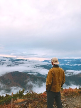 「FILSON（フィルソン）のアイテム（その他アウター）」を使った、shoheiさん（メンズ・181cm）の秋コーディネート