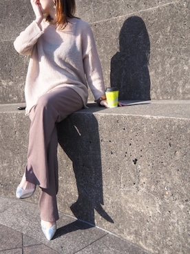 「ワントーンスタイル」｜こゆきさん（レディース・158cm）の春コーディネート