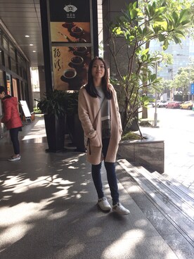 「ROYAL（ローヤル）のアイテム」を使った、fcyyy.10さん（レディース・165cm）の冬コーディネート