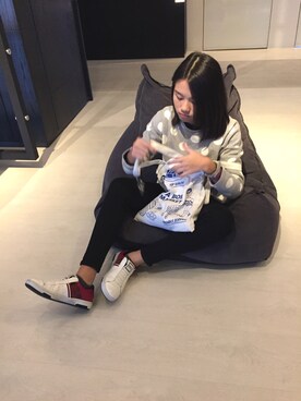 「ROYAL（ローヤル）のアイテム」を使った、fcyyy.10さん（レディース・165cm）の冬コーディネート