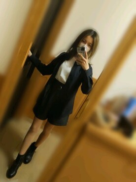 蛹' ᵕ 'さん(レディース・153cm)の春コーディネート