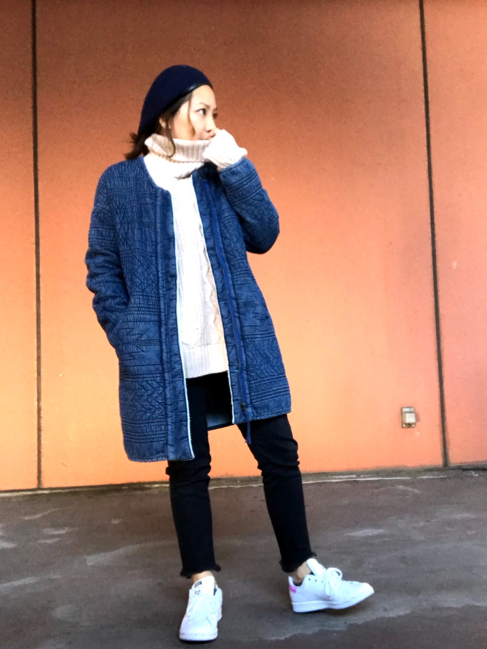 AIC.（エーアイシー）の「7ozデニム オルテガ ステッチ×フリースボア 
