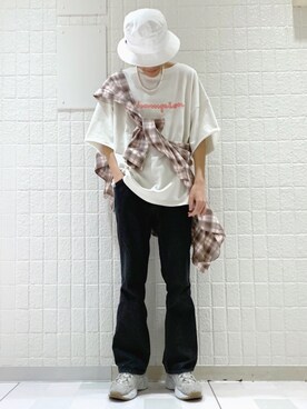 もりさん（メンズ・170cm）の春コーディネート