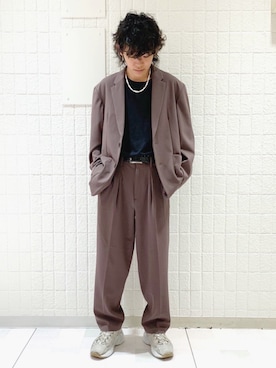 もりさん（メンズ・170cm）の秋コーディネート