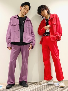 もりさん（メンズ・170cm）の秋コーディネート