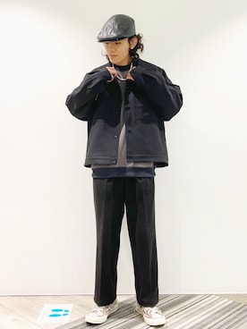 「JUNRED（ジュンレッド）のアイテム（ブルゾン）」を使った、もりさん（メンズ・170cm）の冬コーディネート