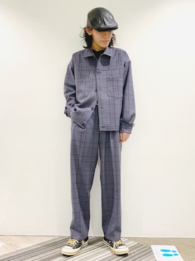 「JUNRED（ジュンレッド）のアイテム（ジャケット/アウター）」を使った、もりさん（メンズ・170cm）の冬コーディネート