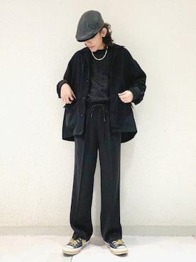 「JUNRED（ジュンレッド）のアイテム」を使った、もりさん（メンズ・170cm）の春コーディネート