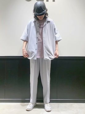 「JUNRED（ジュンレッド）のアイテム」を使った、もりさん（メンズ・170cm）の春コーディネート