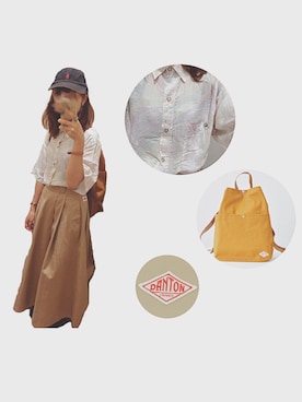 m.さん（レディース・153cm）の夏コーディネート