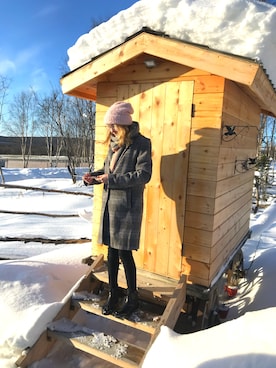 「stradivarius（ストラディバリウス）のアイテム（モッズコート）」を使った、Kadriya Sungatullinaさん（レディース・163cm）の春コーディネート