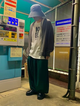 「コロナに負けない」｜のむさん（メンズ・172cm）の春コーディネート