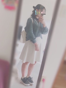 *Reinaさん(レディース・158cm)の春コーディネート