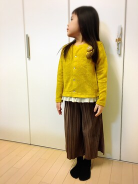 SARAさん（キッズ・110cm）の冬コーディネート