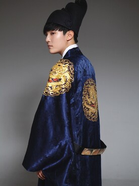 「韓国」｜「アイテム（オールインワン・サロペット）」を使った、スジンさん（レディース・174cm）の夏コーディネート